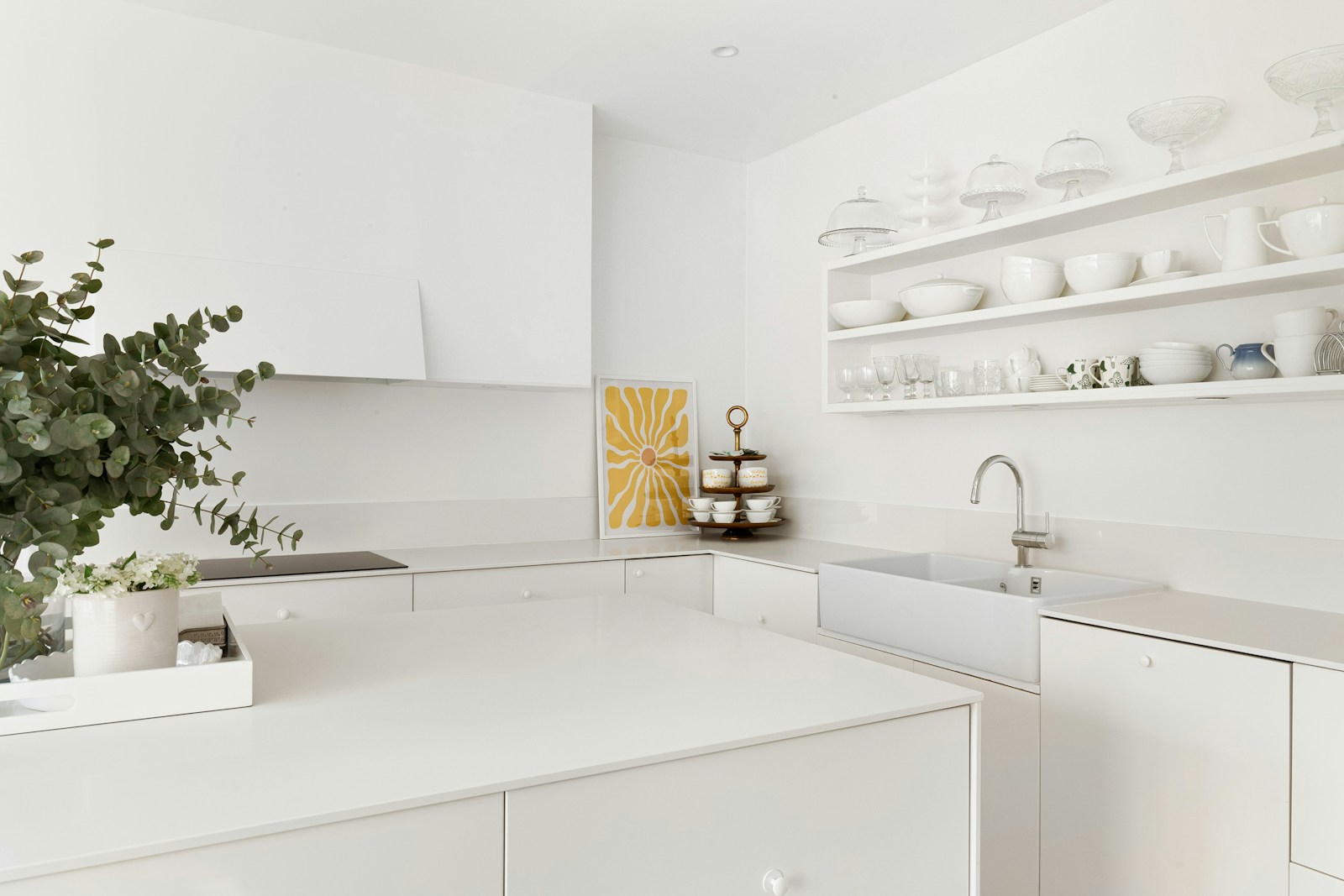 Natural light in a thoughtfully arranged kitchen